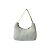 Borsa a mano mini triangolo logo Terry di Prada Bianco - vista 3