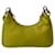 Mini bolso de nylon con logo triangular de Prada Amarillo  - vista 3