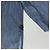 Camisa Max Mara de algodón denim azul con bordado de lentejuelas negras - vista 7