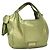 VALENTINO Borsa a mano in pelle verde lime oro Auth ar13709 D'oro