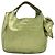 VALENTINO Borsa a mano in pelle verde lime oro Auth ar13709 D'oro - vista 2