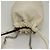 SAINT LAURENT Borsa a Spalla Teddy Small in Pelle Bianca Argento Auth BA4161 Bianco - vista 6