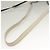 SAINT LAURENT Borsa a Spalla Teddy Small in Pelle Bianca Argento Auth BA4161 Bianco - vista 7
