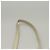 SAINT LAURENT Borsa a Spalla Teddy Small in Pelle Bianca Argento Auth BA4161 Bianco - vista 8