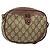 Borsa Gucci GG Supreme Web Sherry Line in PVC Beige Oro 007 58 6112 Auth ep9956 D'oro