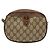 Borsa Gucci GG Supreme Web Sherry Line in PVC Beige Oro 007 58 6112 Auth ep9956 D'oro - vista 2