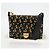 Prada Borsa a Spalla in Pelle Nera e Oro Auth 134572V Nero D'oro - vista 12