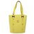 Borsa tote in pelle MCM Studs oro giallo lime Auth 133982 D'oro - vista 2