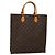 LOUIS VUITTON Monogram Sac Plat Hand Bag M51140 LV Auth 134657