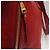 Chloé Borsa Tote in Pelle Rossa e Dorata Chloe Dylan Auth am8898 Rosso D'oro - vista 16