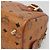 Sac Boston MCM Logogram Vicetos en cuir PVC marron et or Auth am8857 Doré - vue 12