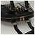 Borsa a Spalla Muse SAINT LAURENT Smalto Nero Oro Auth sw1147 D'oro - vista 6