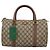 Borsa a Mano GUCCI GG Supreme PVC Beige Oro 001 39 6842 Auth ep9977 D'oro - vista 2
