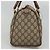 Borsa a Mano GUCCI GG Supreme PVC Beige Oro 001 39 6842 Auth ep9977 D'oro - vista 4