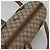 Borsa a Mano GUCCI GG Supreme PVC Beige Oro 001 39 6842 Auth ep9977 D'oro - vista 6
