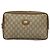 GUCCI GG Plus Supreme Clutch Bag PVC Beige Oro Auth sw1322 D'oro - vista 2