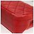 CHANEL Borsa a Spalla Matelassé in Pelle di Agnello Rossa Oro CC Auth 136059 Rosso D'oro - vista 14