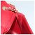 CHANEL Borsa a Spalla Matelassé in Pelle di Agnello Rossa Oro CC Auth 136059 Rosso D'oro - vista 22
