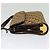 Christian Dior Trotter Canvas Shoulder Bag Brown Gold Auth 135940 Golden - view 4