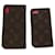 CUSTODIA PER IPHONE LOUIS VUITTON Monogram Eclipse Epi 4Set LV Auth bs28178 Monogramma  - vista 2