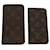 CUSTODIA PER IPHONE LOUIS VUITTON Monogram Eclipse Epi 4Set LV Auth bs28178 Monogramma  - vista 3