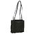 PRADA Schultertasche Nylon Leder Khaki Silber Authentisch bs28226