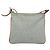 FENDI Zucchino Canvas Schultertasche Hellblau Silber Authentisch 133278 - Ansicht 13