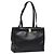 Salvatore Ferragamo Vala Tote Bag Leather Black Gold Auth bs27710 Golden