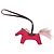 Hermès HERMES Rodeo Charm PM Charm Pelle Rosa Auth 133735 - vista 2