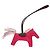 Hermès HERMES Rodeo Charm PM Charm Pelle Rosa Auth 133735 - vista 6