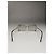 Vintage Balenciaga Metall Sonnenbrille Silber - Ansicht 6