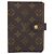 Organizer Agenda PM Monogram Louis Vuitton R20005 Marron