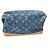 Louis Vuitton Pochette Cosmetica GM Monogram Denim Blu