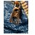 Louis Vuitton Pochette Cosmetica GM Monogram Denim Blu - vista 7