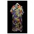 Henrik Vibskov Bulkhead Kleid Multi Vogel Blumen Mehrfarben - Ansicht 2