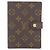 Organizer Agenda PM Monogram Louis Vuitton R20005 Marrone