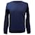 Autre Marque A.P.C Pullover aus navyblauer Baumwolle Marineblau  - Ansicht 1