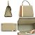 Borsa a spalla in pelle Iside Medium di Valextra Grigio - vista 2