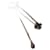 Van Cleef & Arpels Vintage Alhambra Necklace Mother of Pearl Anthracite Dark grey  - view 1