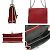 Borsa a Spalla Mini Canai di Fendi Rosso - vista 2