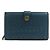 Billetera bi-fold Intrecciato Bottega Veneta Azul Verde