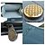 Billetera bi-fold Intrecciato Bottega Veneta Azul Verde - vista 4