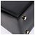Borsa a mano Gancini in pelle nera e oro Salvatore Ferragamo Auth yk19008 Nero D'oro - vista 17
