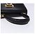 Borsa a mano Gancini in pelle nera e oro Salvatore Ferragamo Auth yk19008 Nero D'oro - vista 7