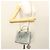 BALENCIAGA Hand Bag Leather 2way Gray Gold Auth bs28318 - view 26