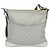 Borsa a Spalla GG Canvas Gucci Argento 145857 Auth 134088 - vista 13