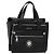 Borsa a mano in pelle nera e argento VERSACE Auth am8883 Nero - vista 13