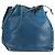 Noe LOUIS VUITTON Borsa a Spalla Petit Noé Epi Blu M44105 LV Auth 134536