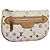 LOUIS VUITTON Pochette MM Monogram Multicolore Bianca M60028 LV Auth 136306 Bianco