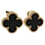 Van Cleef & Arpels Vintage Alhambra Onyx Pierce 18K Gold(750) Gold Auth 132990M Black Golden  - view 1